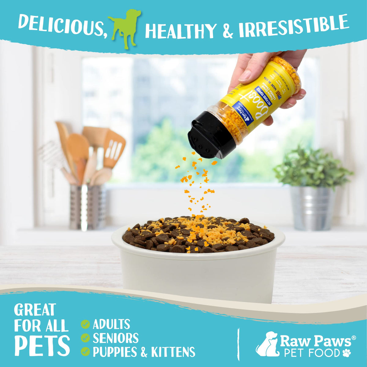 Freeze-Dried Cheese Pet Food Topper N3318