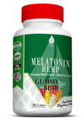 Melatonin Hemp Gummies 5mg 25mg 60 Servings Y231366