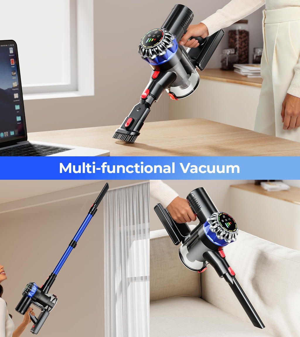 600W 50Kpa 65Mins Cordless Stick Vacuum Cleaner Y593102