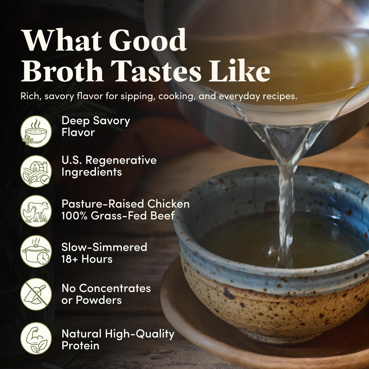 Chicken Bone Broth Variety Pack 4-Pack D80441