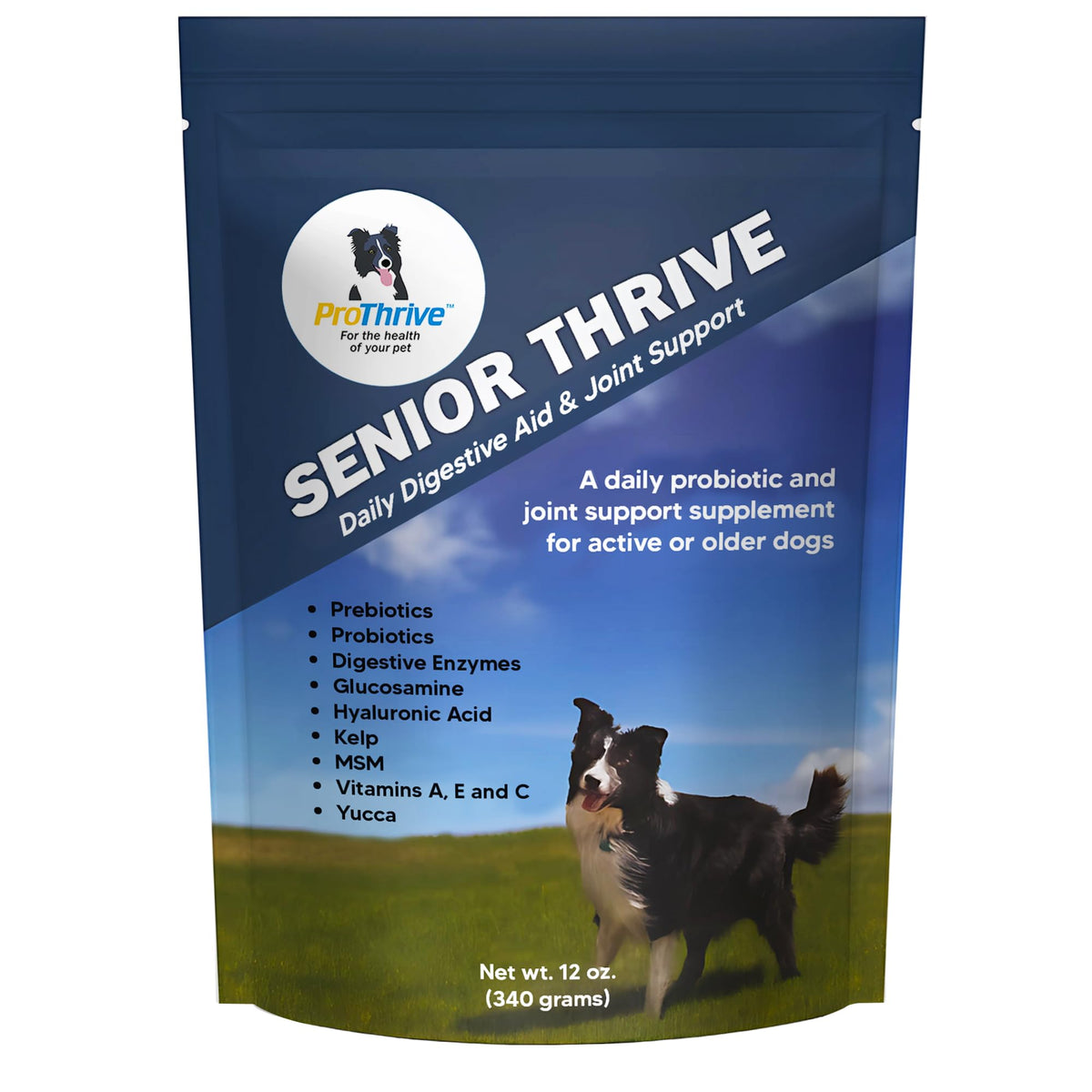 12 Oz Senior Dog Digestive & Joint Supplement L995