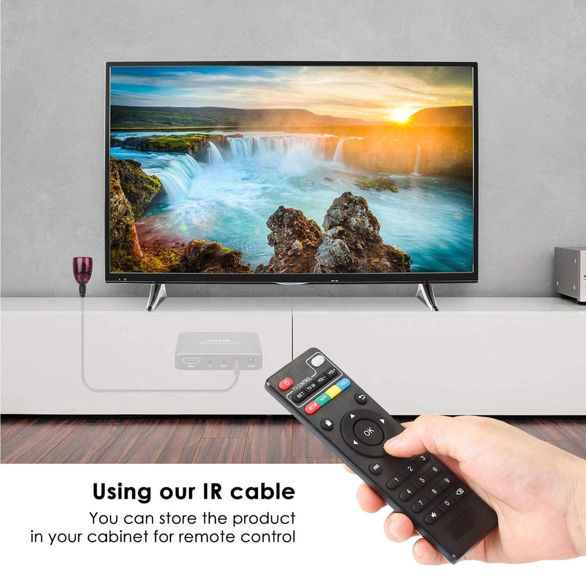 4K Media Player with Remote Control P62812