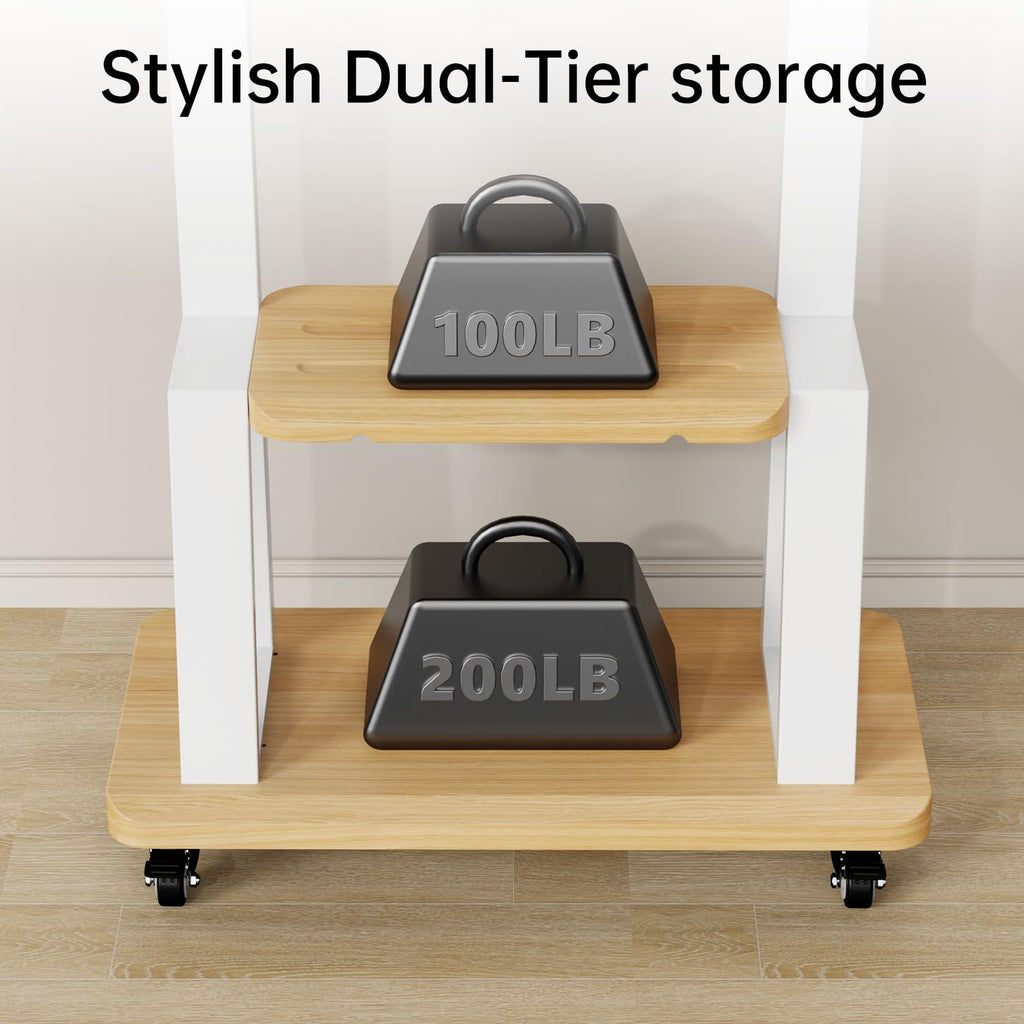 TV Stand on Wheels for 32-75 Inch TVs Z3554