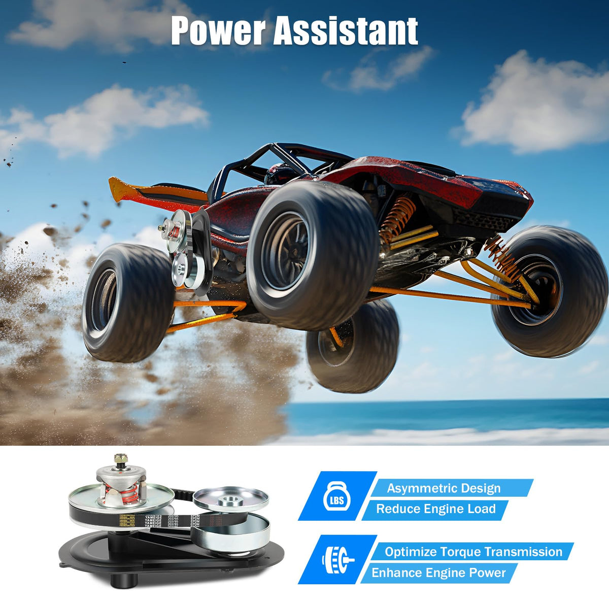 Torque Converter Kit with 3/4 Drive Pulley Clutch K69221