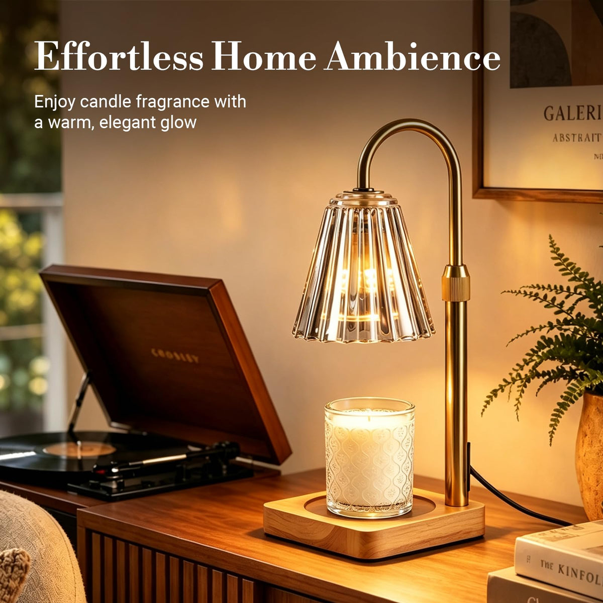 Candle Warmer Lamp with Timer C579997