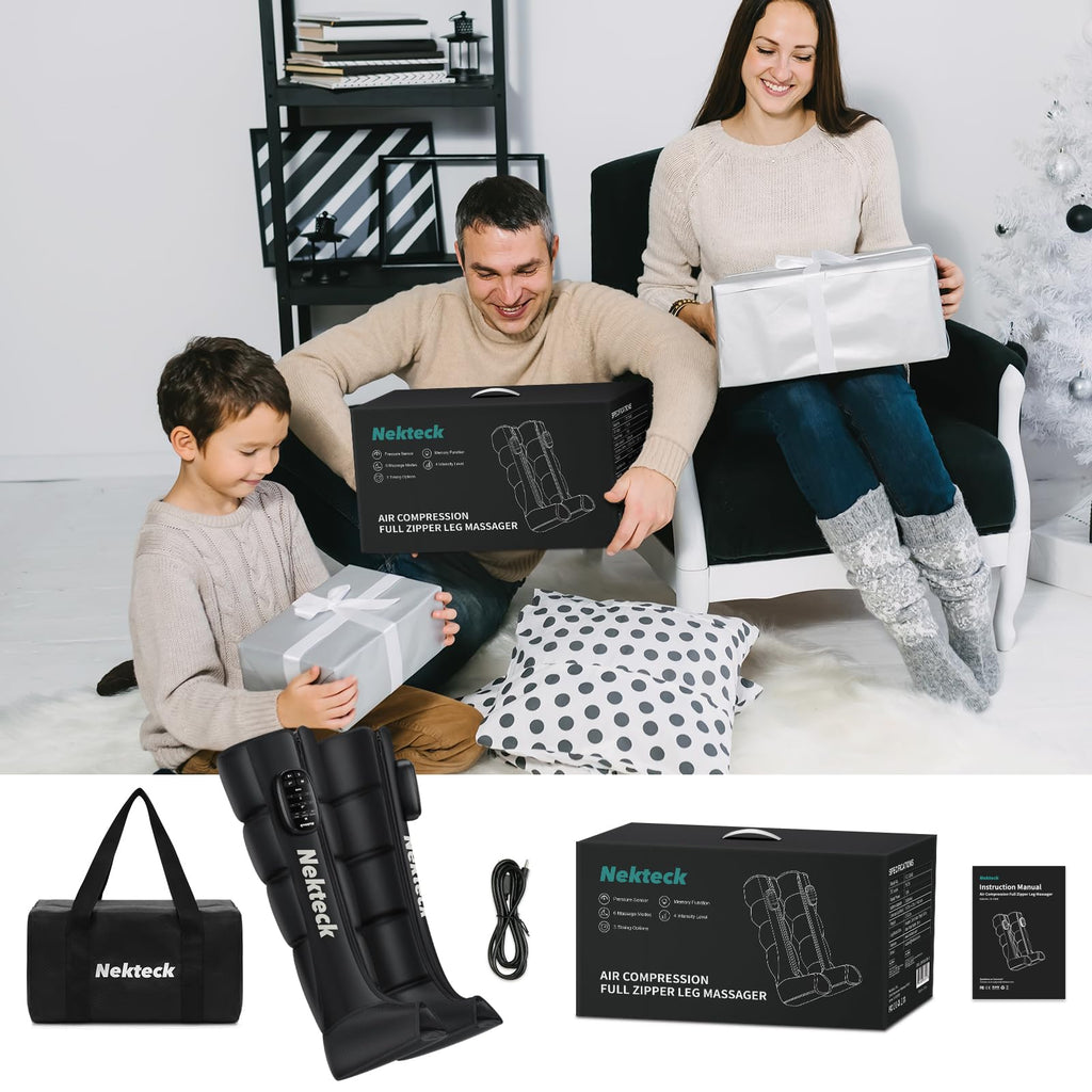 Cordless Leg Compression Massager 2-Pack F9108