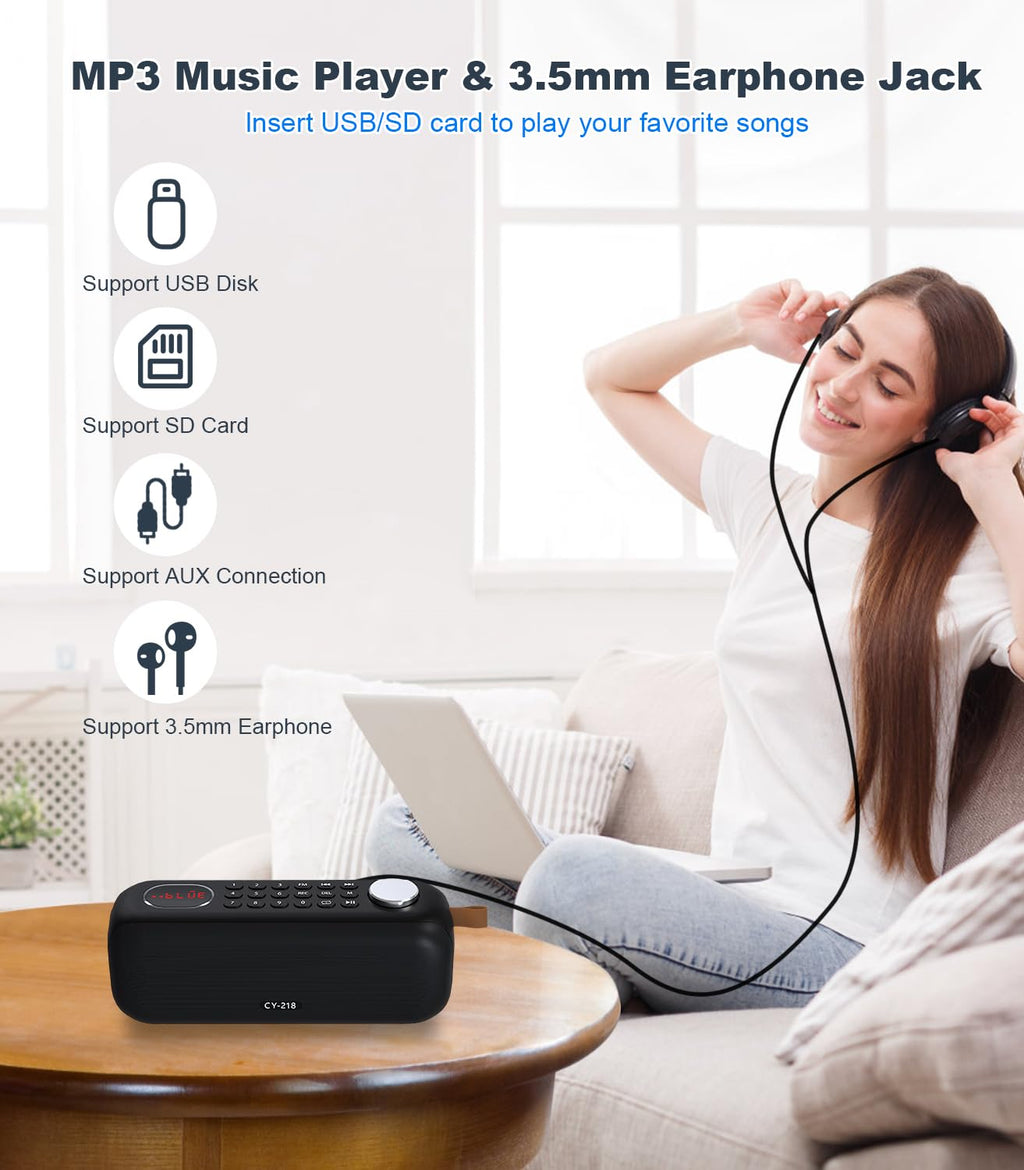 Portable Bluetooth Speaker FM Radio 10W C993