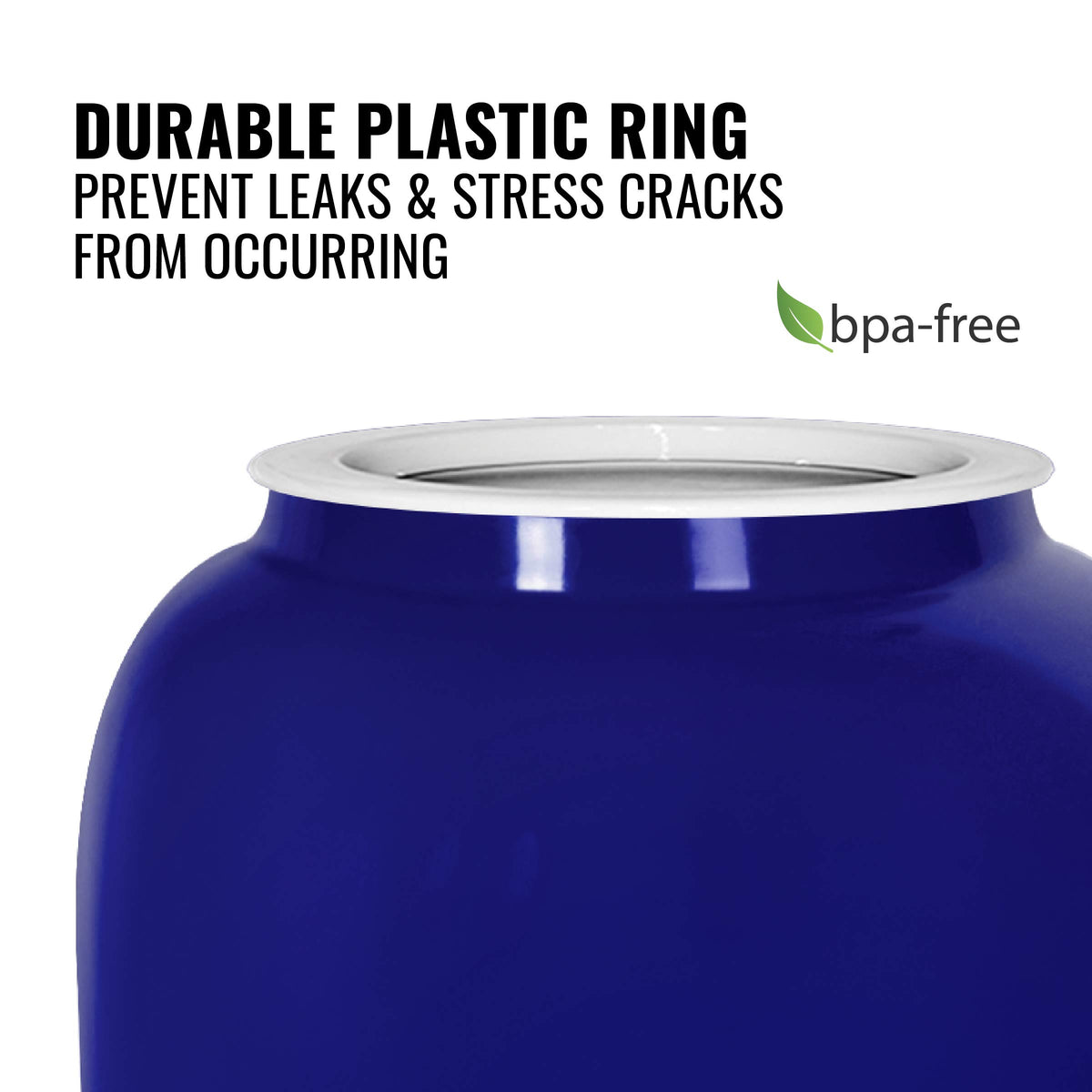 Porcelain Ceramic Crock Water Dispenser with Wood Stand and Stainless Steel Faucet V321
