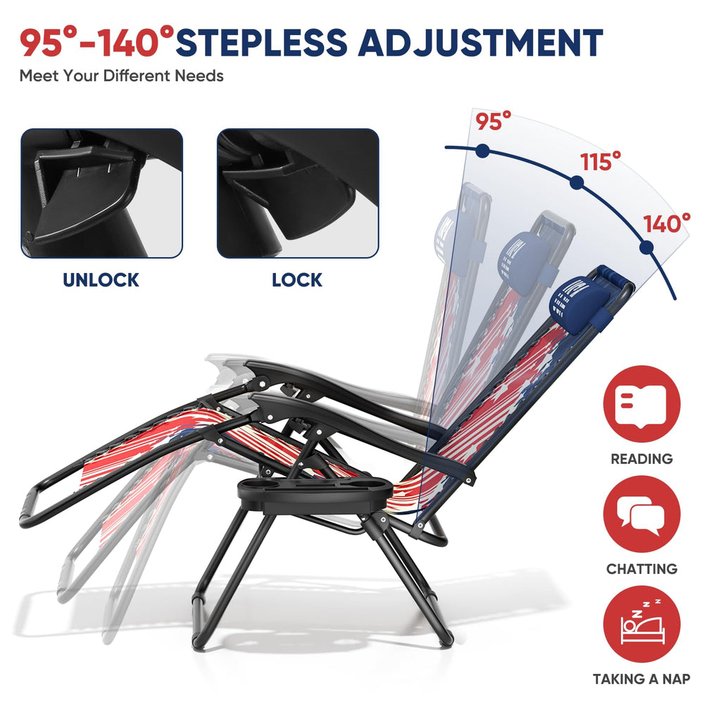 Zero Gravity Outdoor Lounge Chair X5265