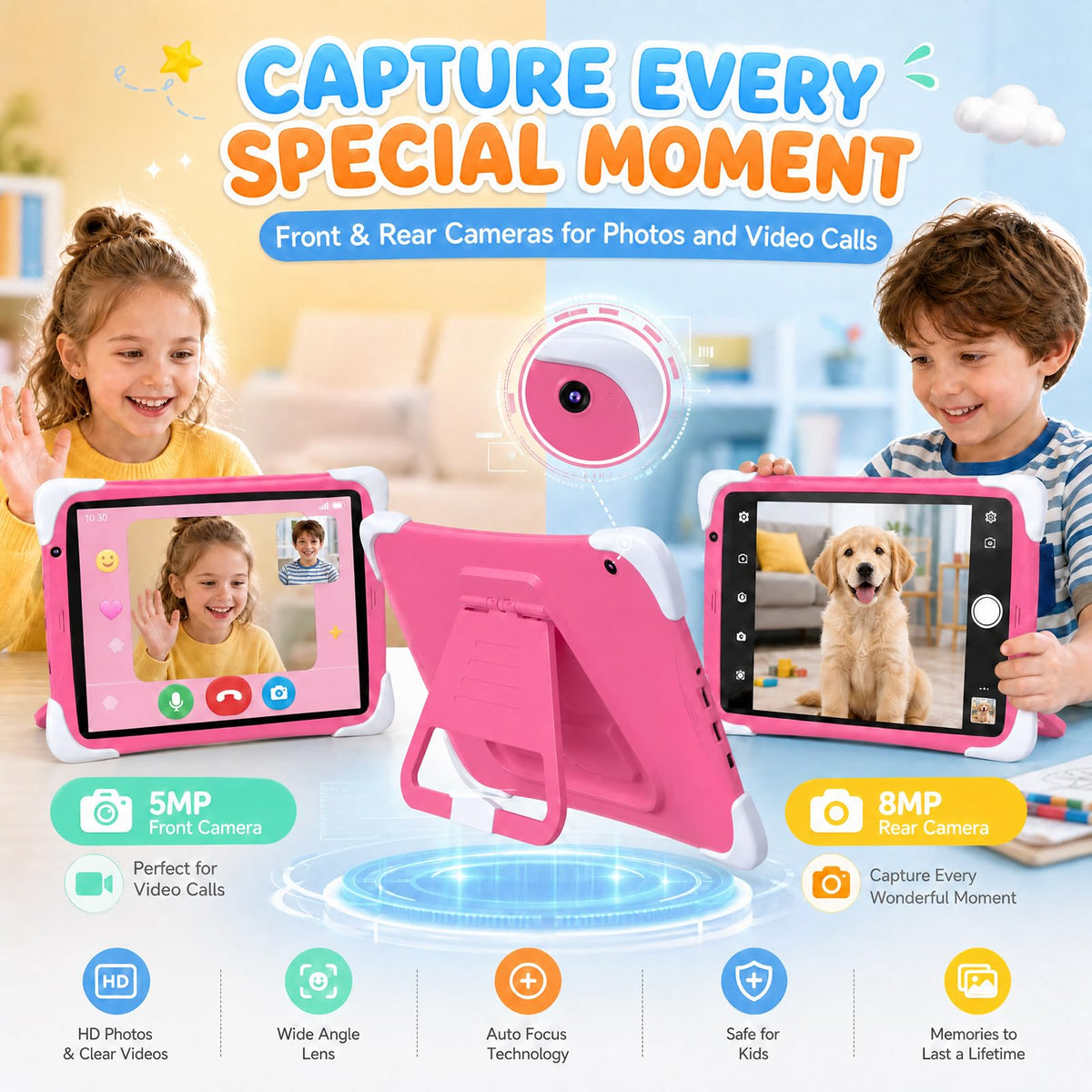 Kids Tablet 10Inch Android with Shockproof Case P949632