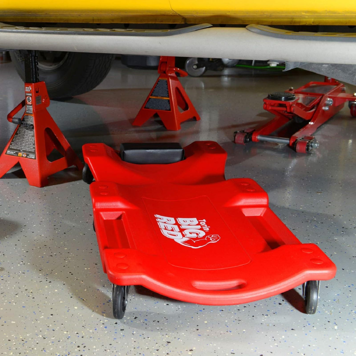 Plastic Rolling Garage Creeper Q561