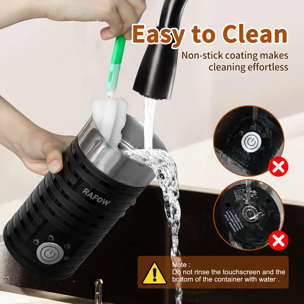 4 In 1 Electric Milk Frother Steamer 350ml J85605