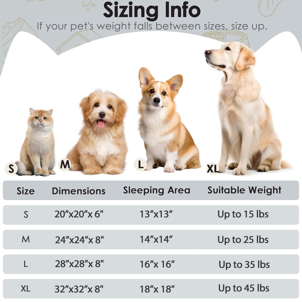 20in Calming Donut Dog & Cat Bed I462120