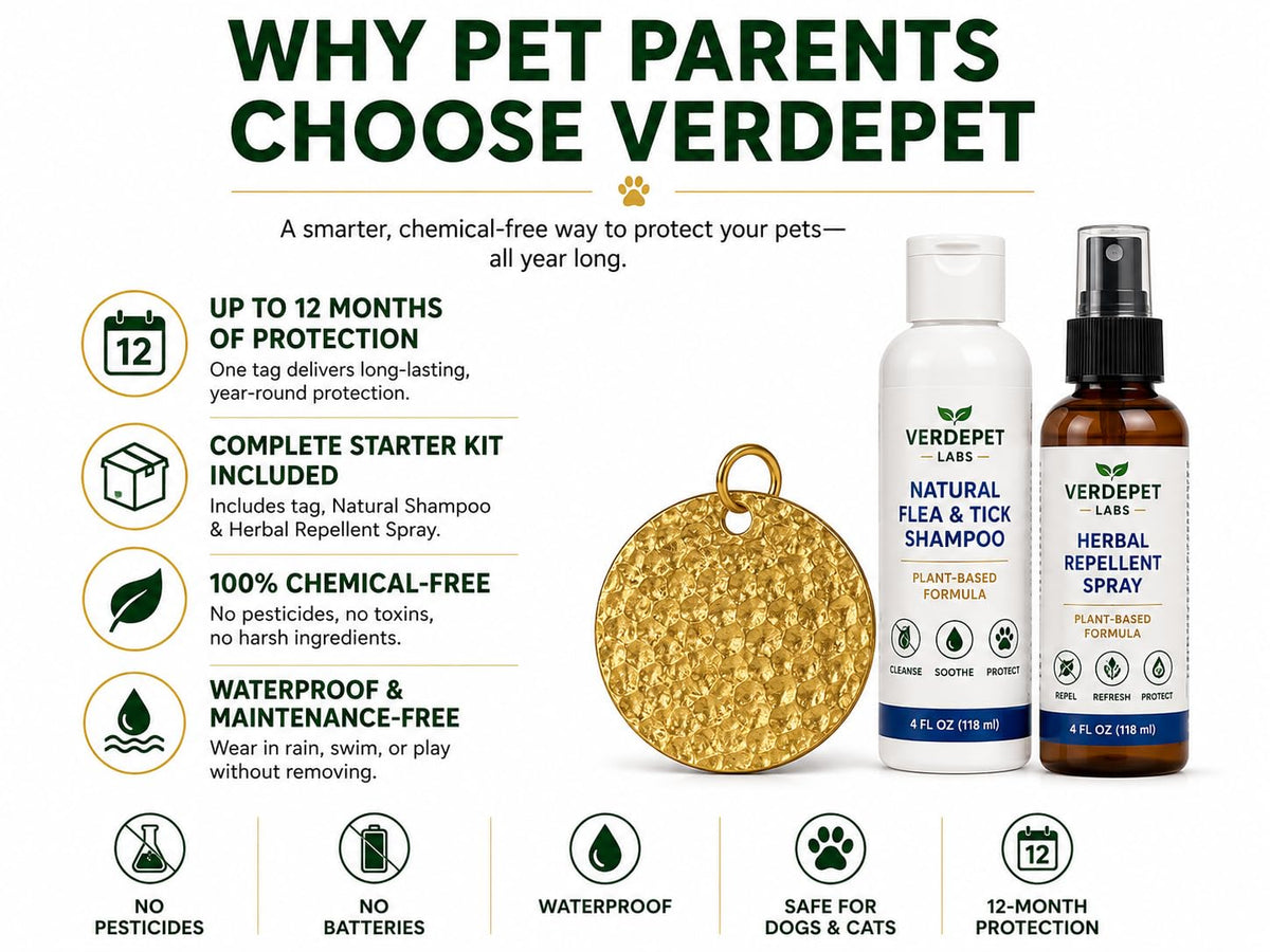 Flea & Tick Tag for Dogs & Cats C162