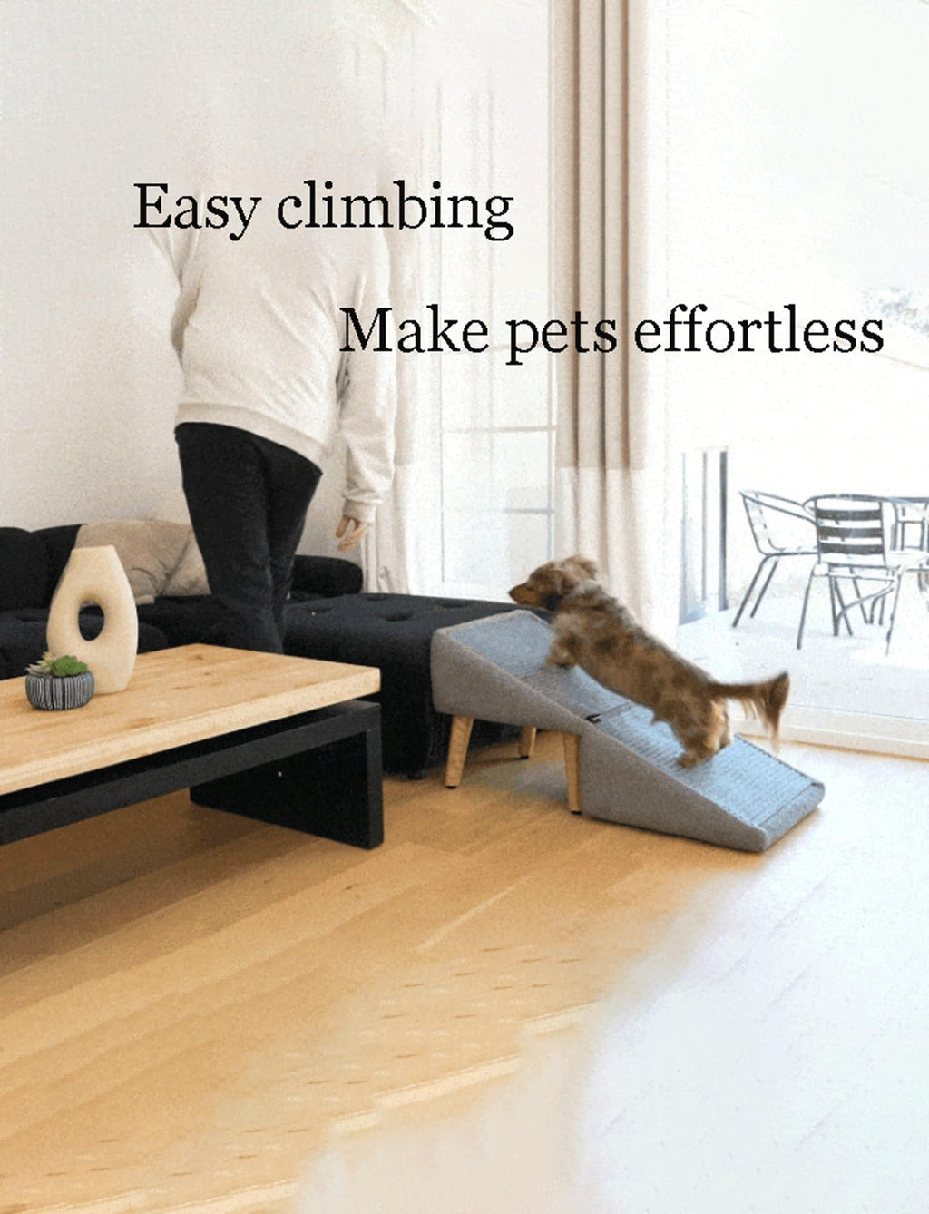 Non-Slip Lightweight Portable Pet Ramp U70925