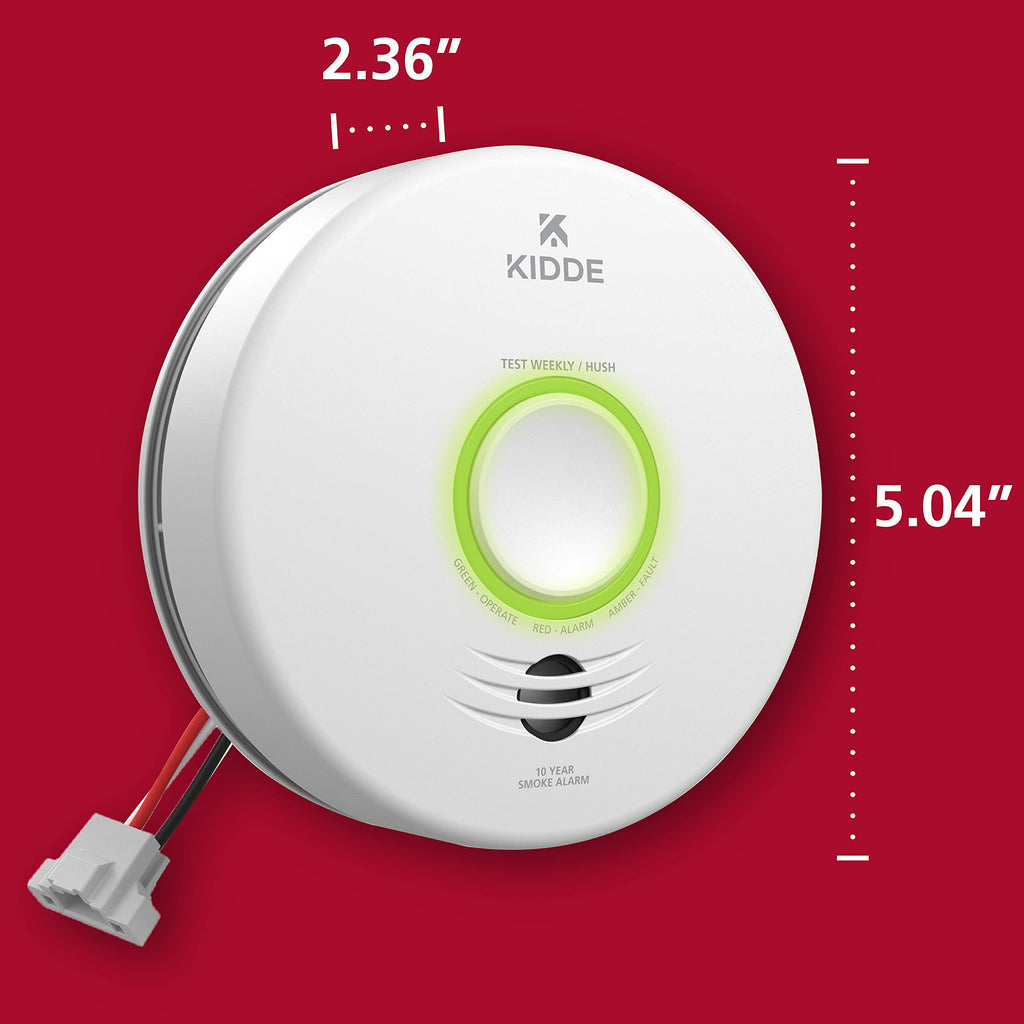 Smart WiFi Hardwired Smoke Detector with Battery Backup X15526