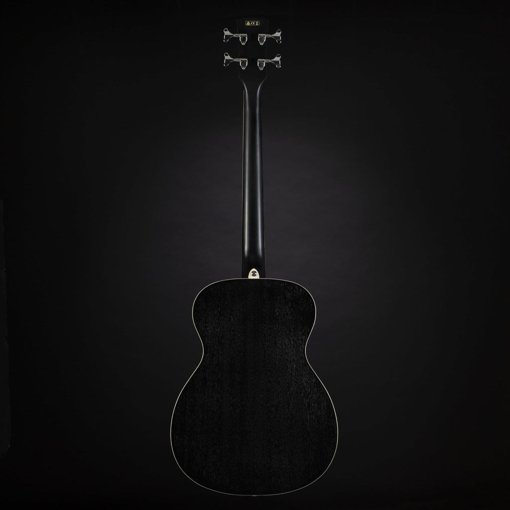 Weathered Black Acoustic-electric Bass V160
