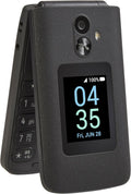 4G LTE Flip Phone 16GB Stone Gray F297
