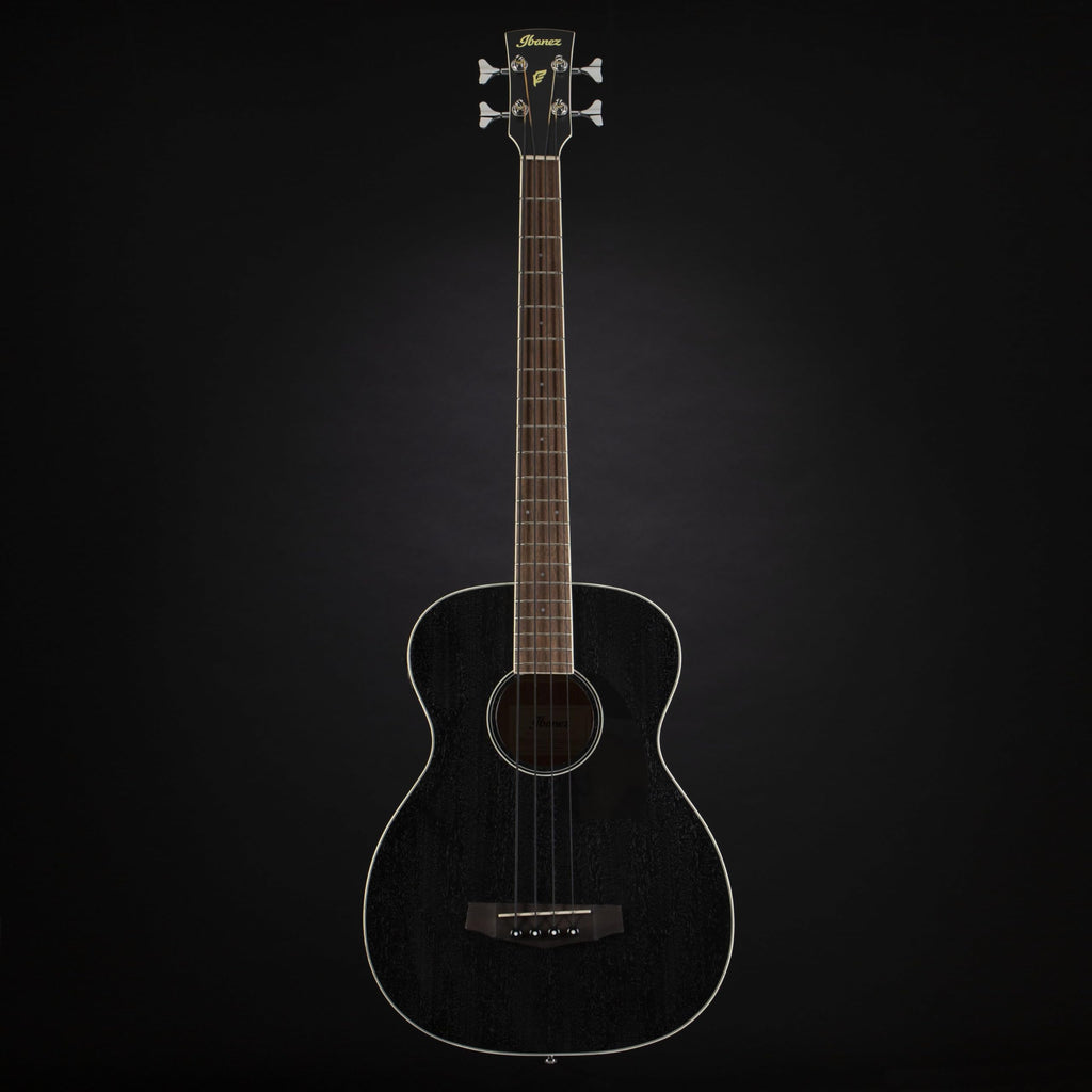 Weathered Black Acoustic-electric Bass V160