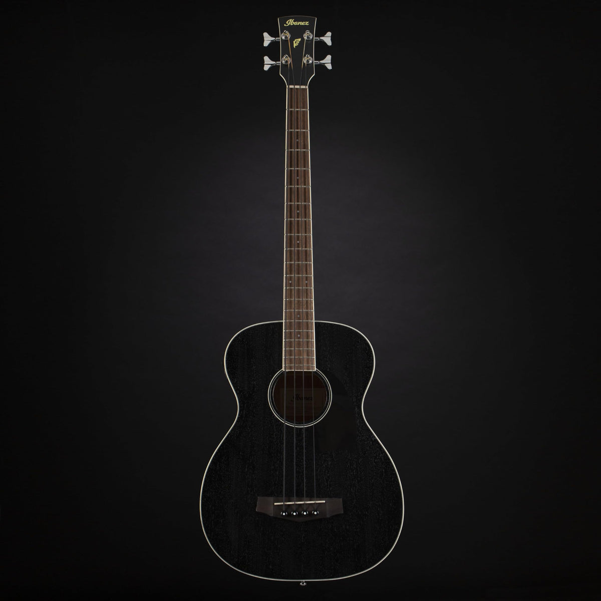 Weathered Black Acoustic-electric Bass V160