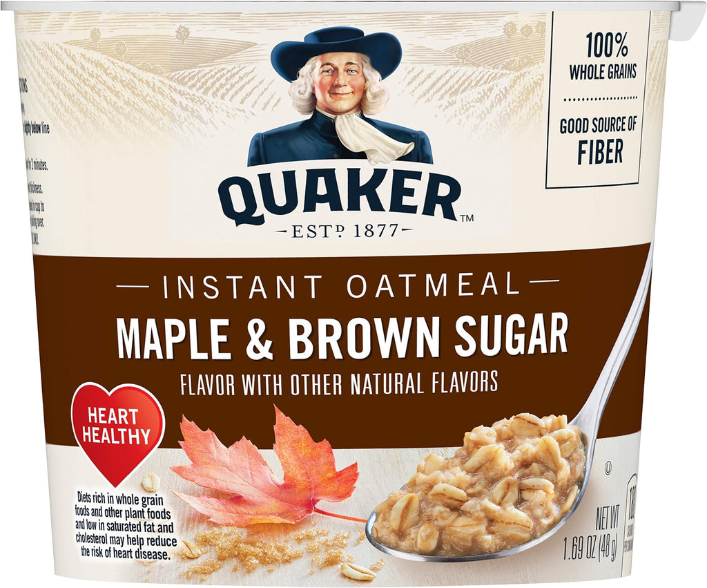 Instant Oatmeal Maple Brown Sugar 1.69 Oz Pack of 5 B90252