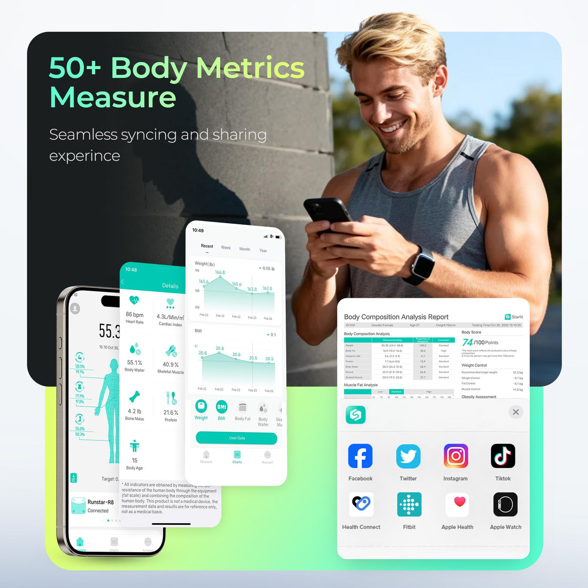 Smart Scale for Body Weight H805