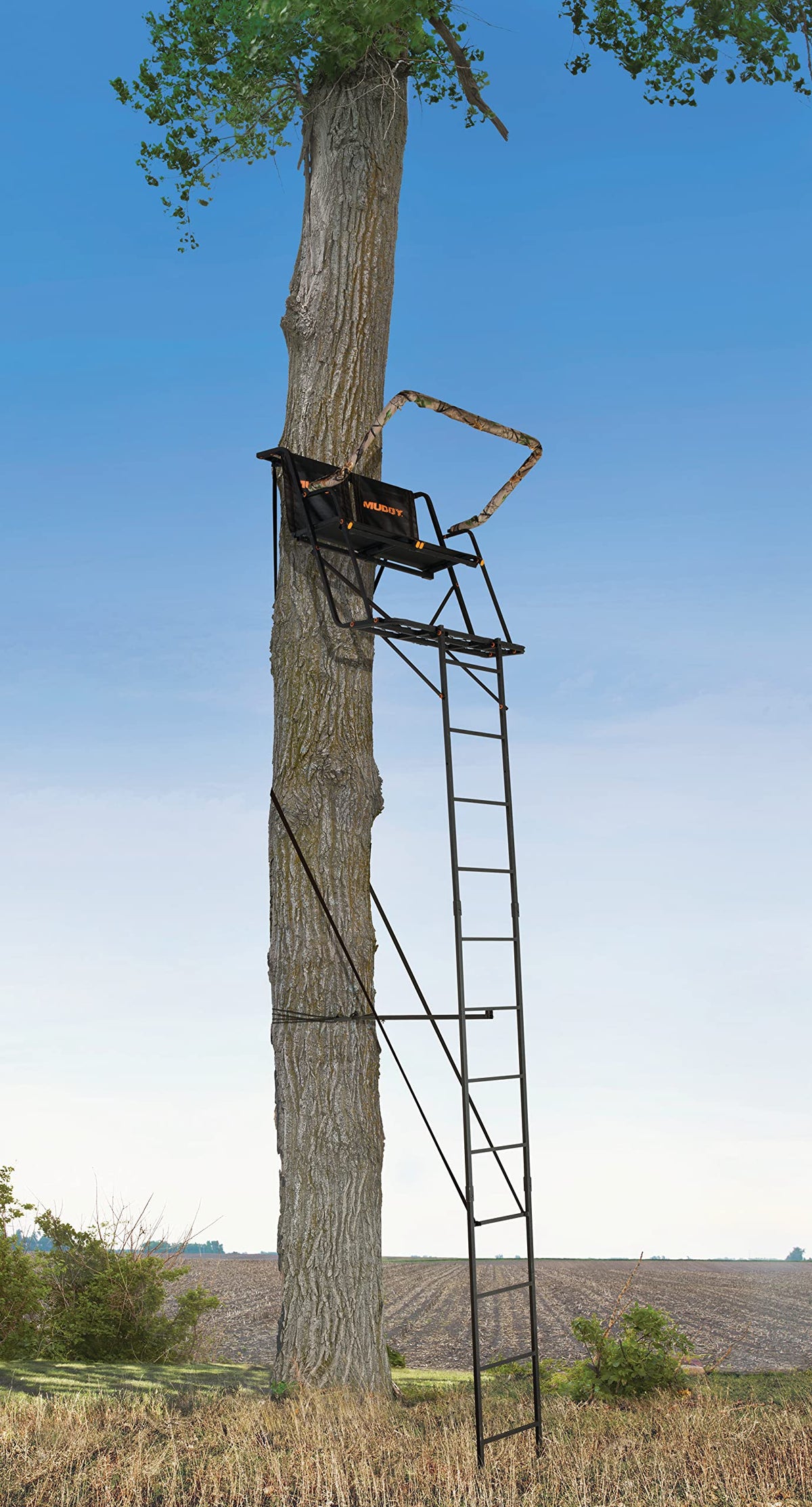 Black 2-Man Ladderstand S8415