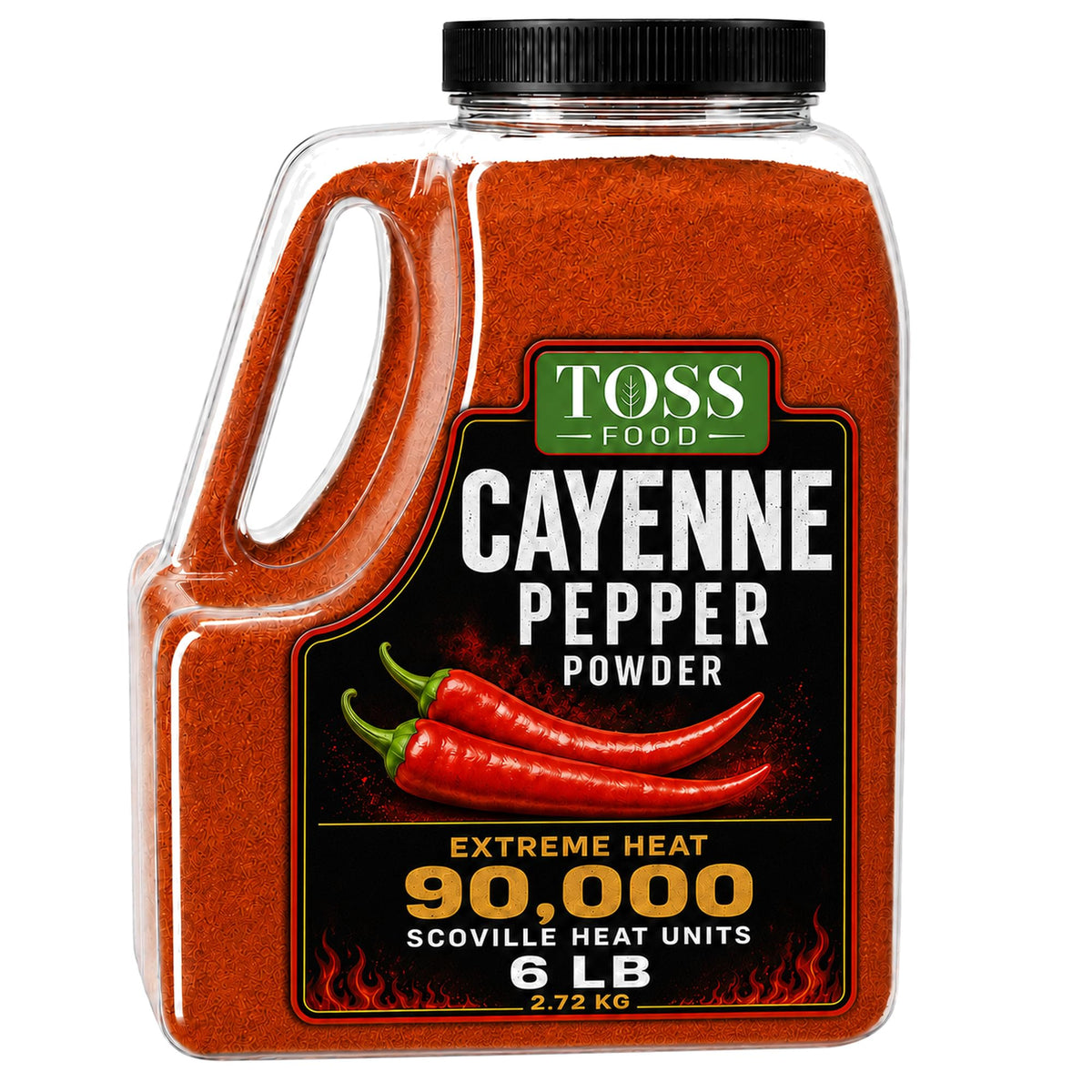 Cayenne Pepper Powder 90,000 Heat Units 6 LB F2599