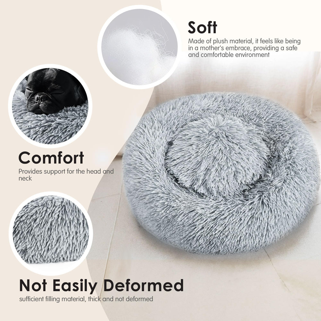 20in Calming Donut Dog & Cat Bed I462120