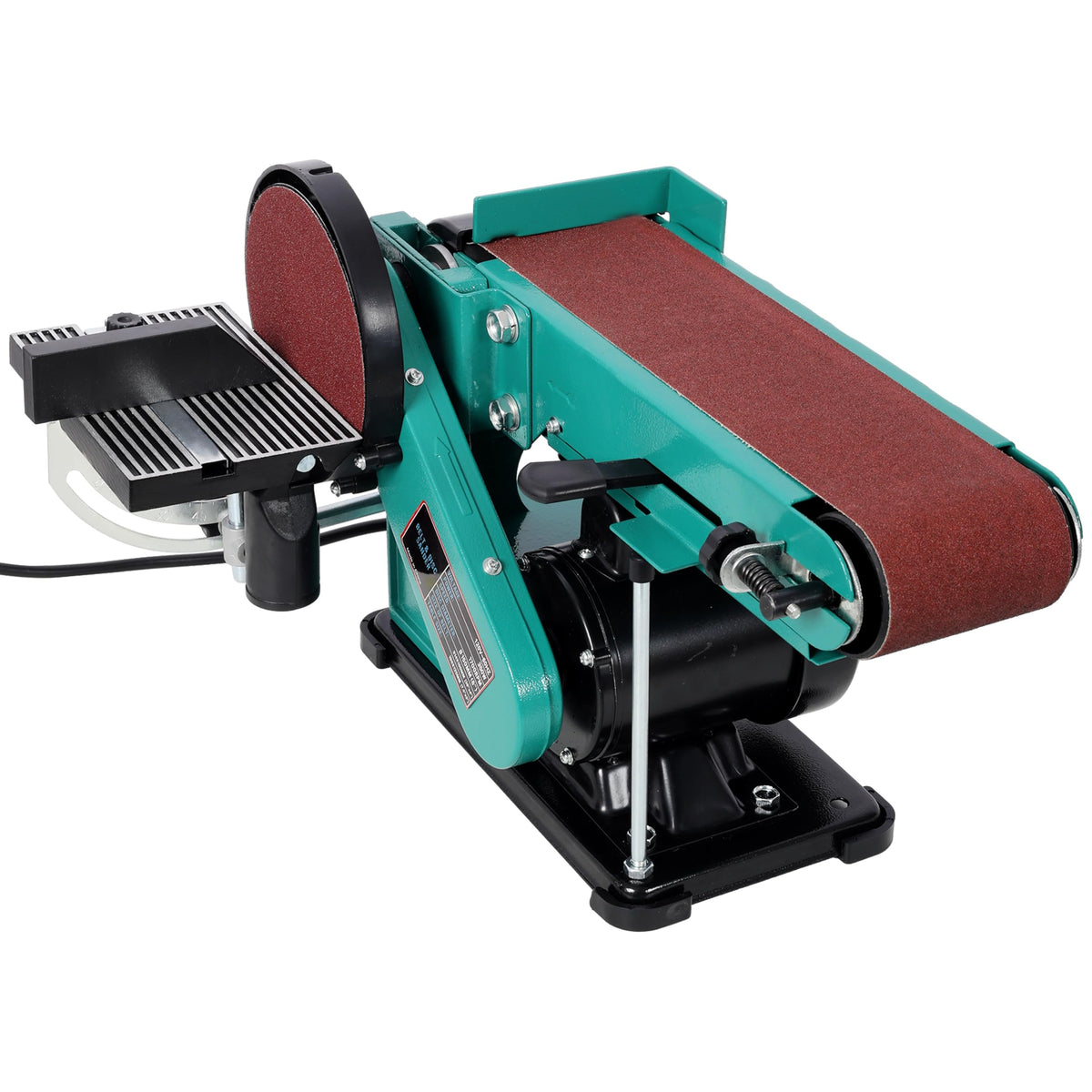 4" x 36" Belt Sander 6" Disc Polisher Grinder S4599