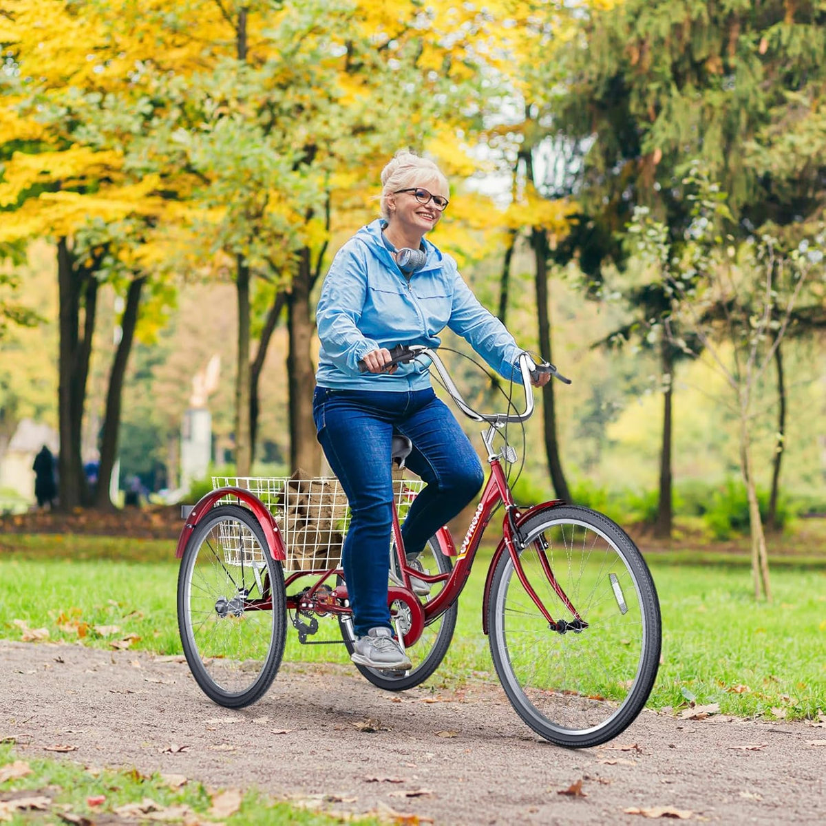 24/26-Inch 3 Wheel Adult Tricycle P90642