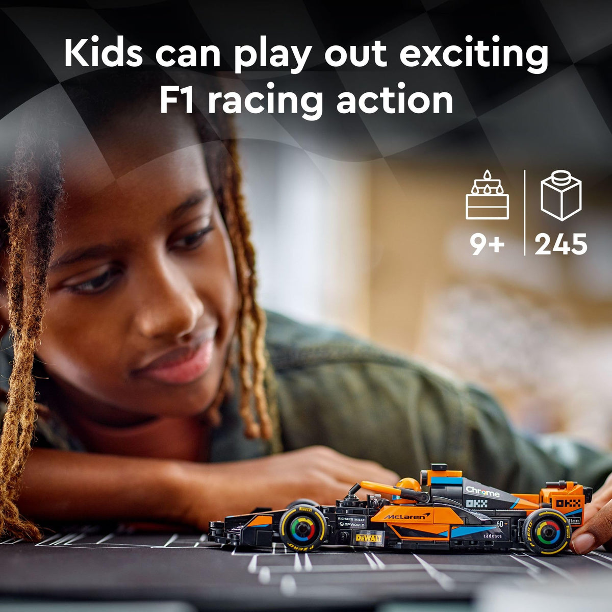 Buildable Formula 1 Race Car Toy Set F419582