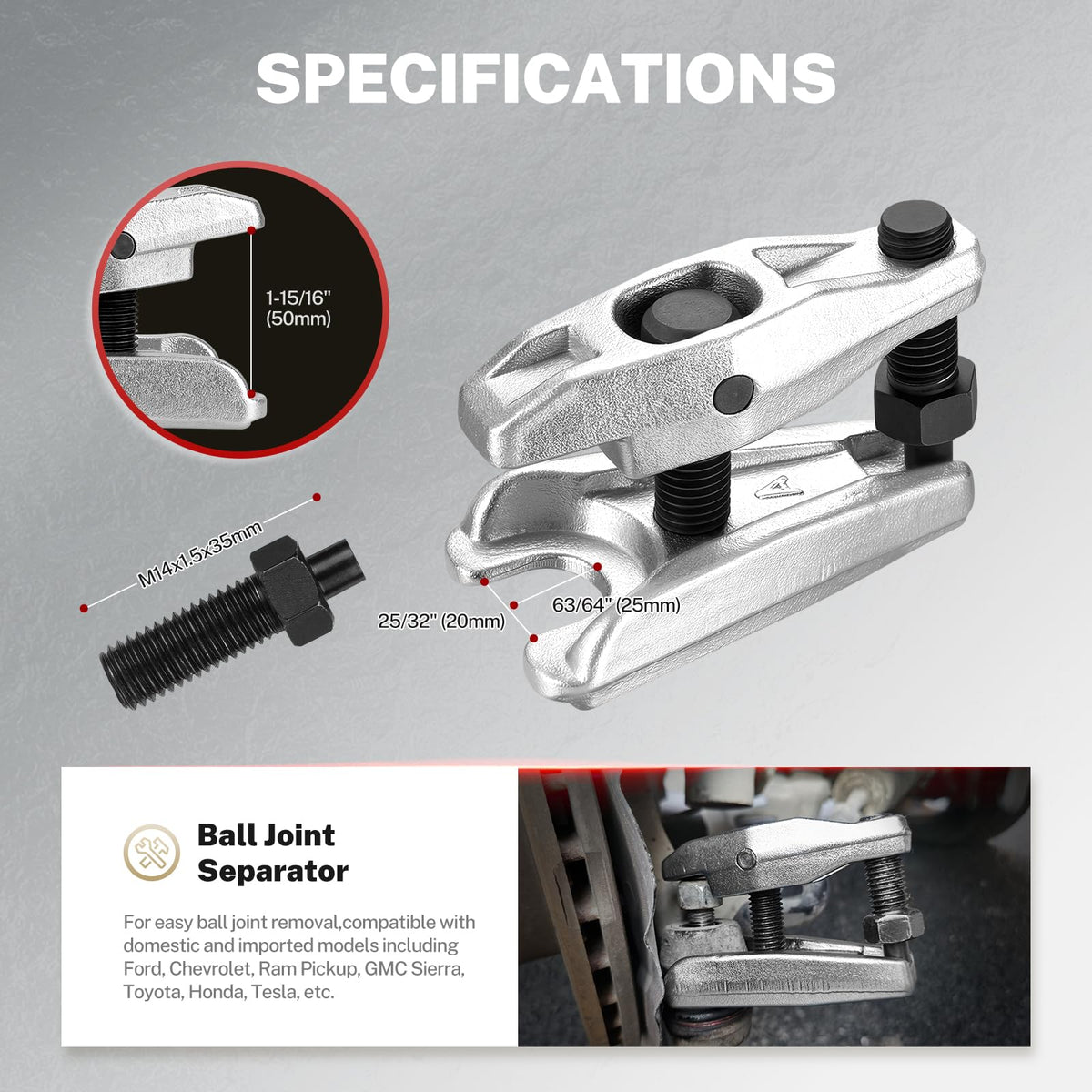 Ball Joint Removal Tool Set N586