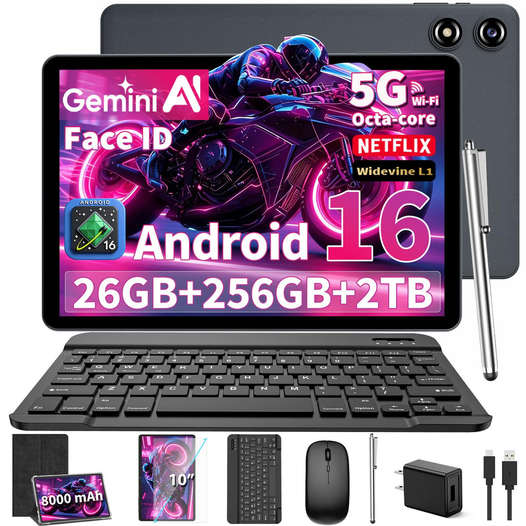 10 inch Android Tablet with Keyboard L29723