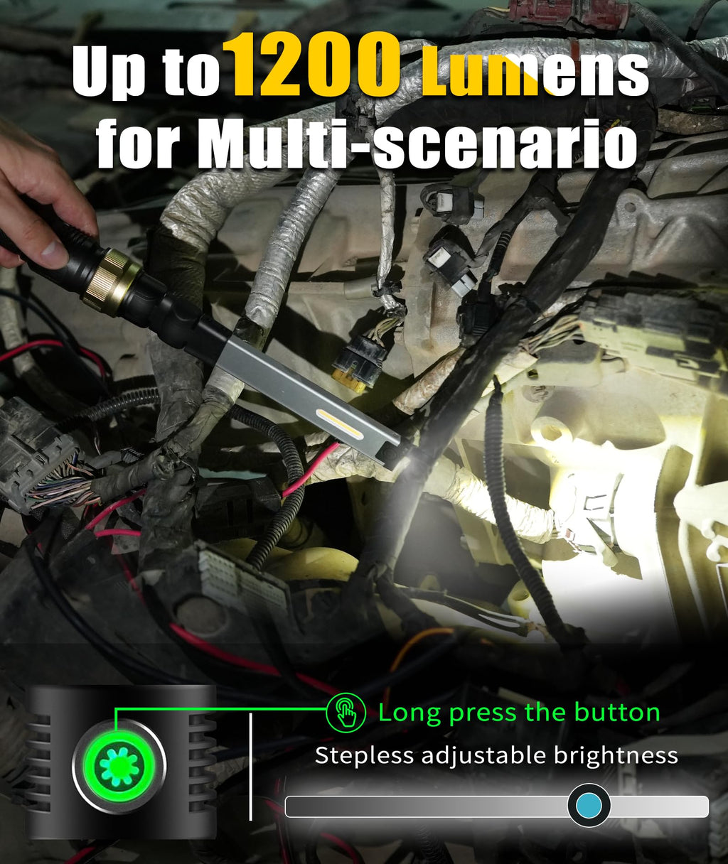 5000mAh Magnetic Foldable Work Light V184