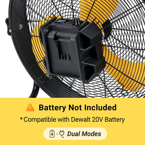 18" Brushless Cordless Floor Fan T140