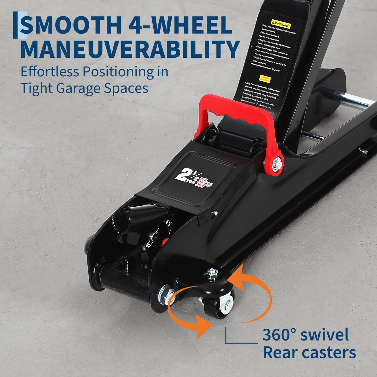 2.5 Ton Low Profile Steel Floor Jack J287673