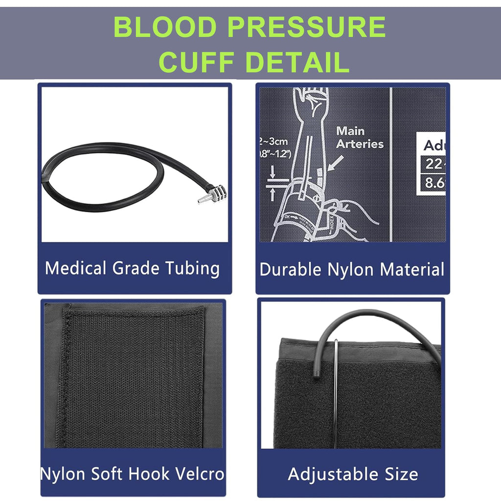Extra Large Blood Pressure Cuff 22-52CM Adjustable T670