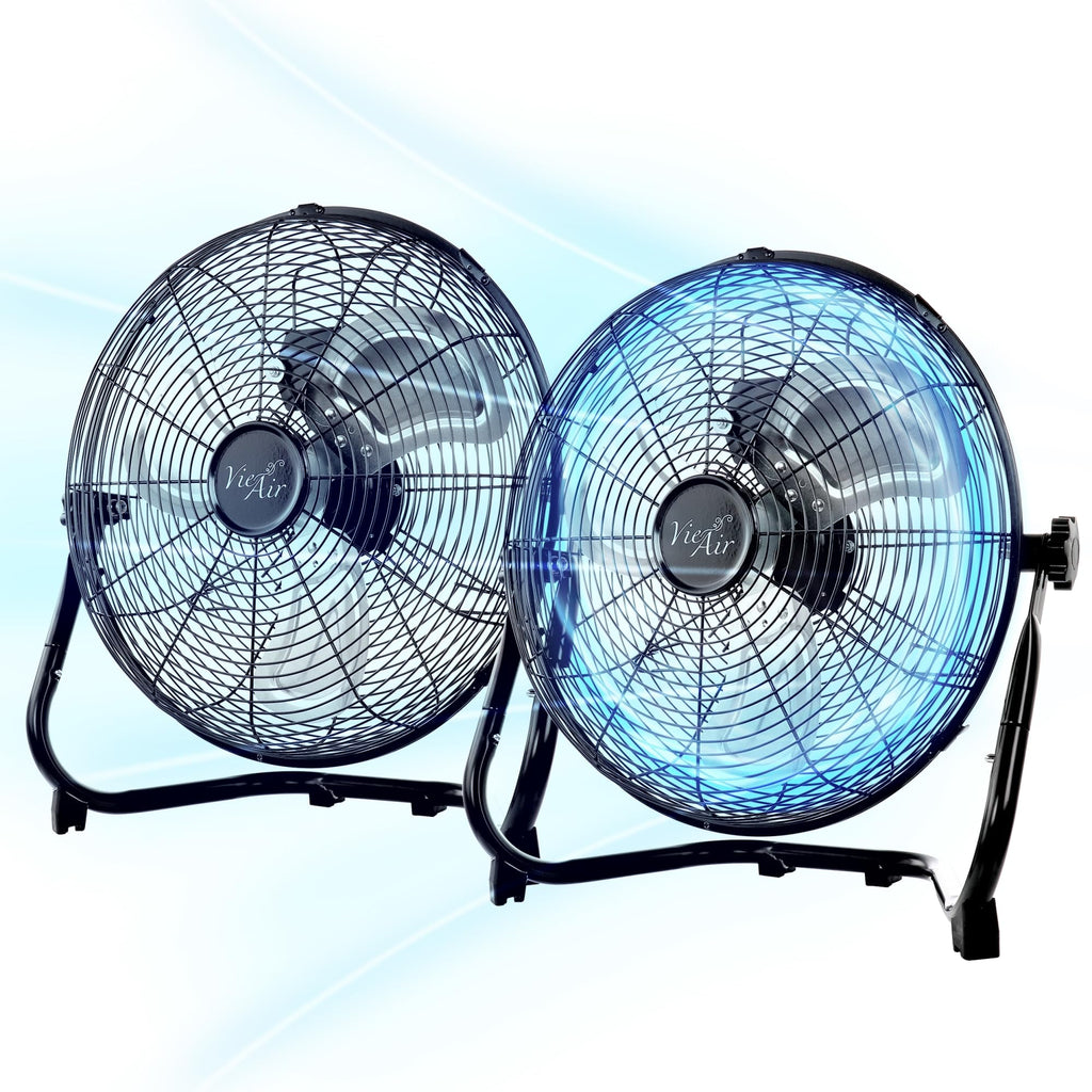 20 Inch Tilting High Velocity 3 Speed Metal Floor Fan Z6207