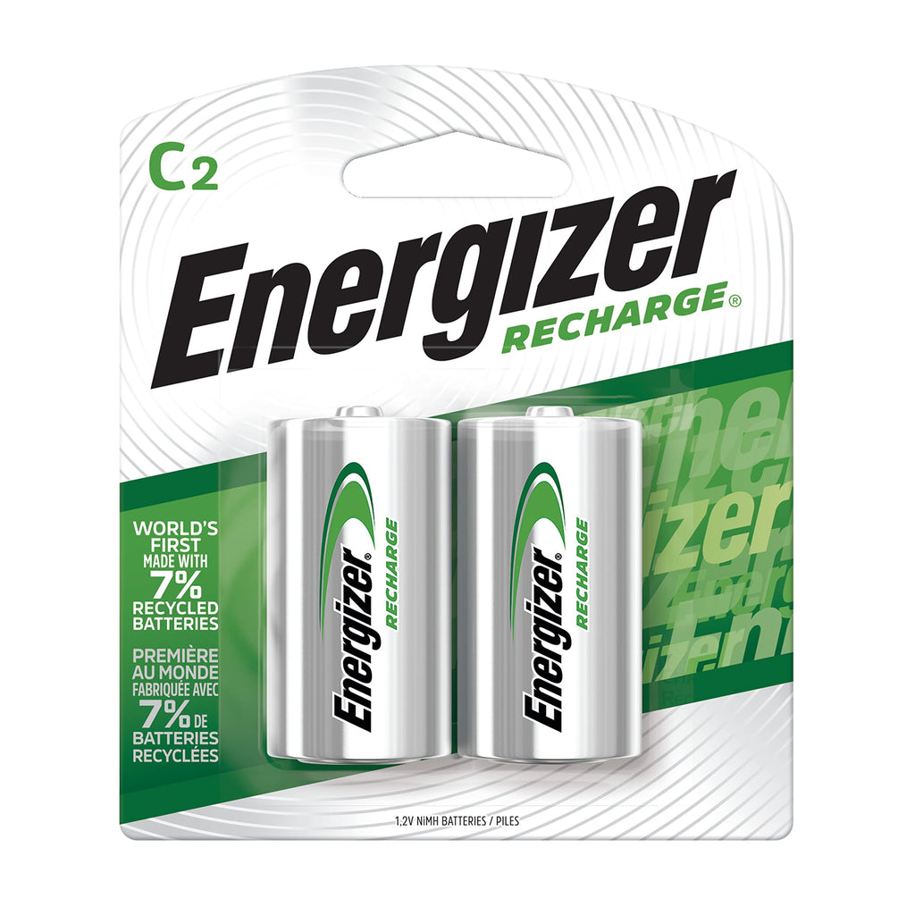 Rechargeable C and D Batteries 4 Count Q46676