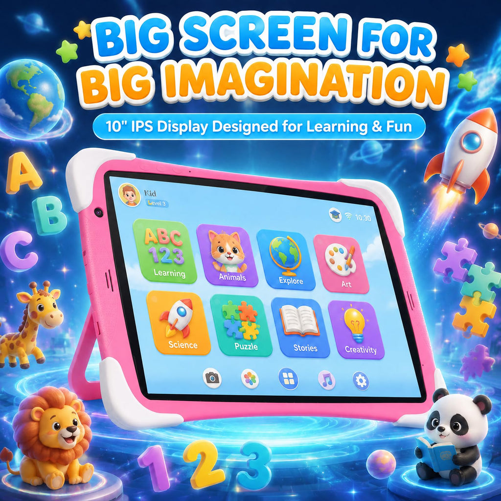 Kids Tablet 10Inch Android with Shockproof Case P949632