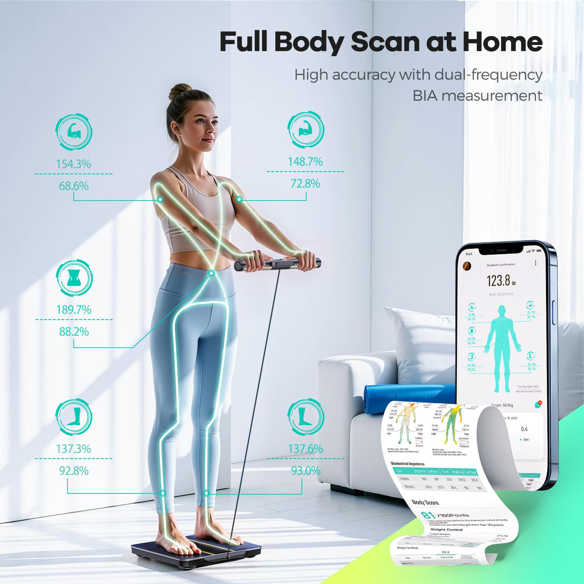 Smart Scale for Body Weight H805