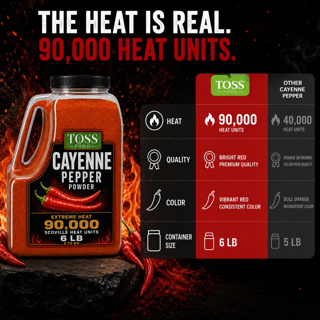 Cayenne Pepper Powder 90,000 Heat Units 6 LB F2599