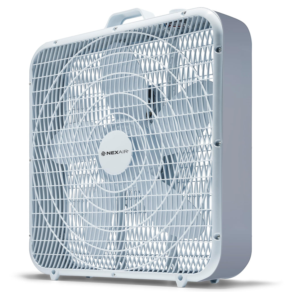 20" 3 Speed Floor Box Fan with Child Safety Grill G817