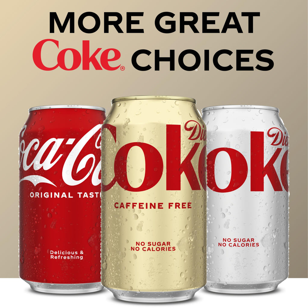 Caffeine Free Soda Soft Drink, 12 fl oz, 12 Pack S9318