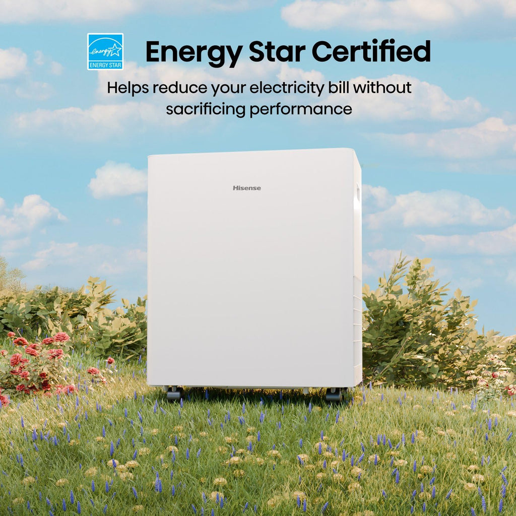 50-Pint Portable Dehumidifier with Built-In Pump Q70909