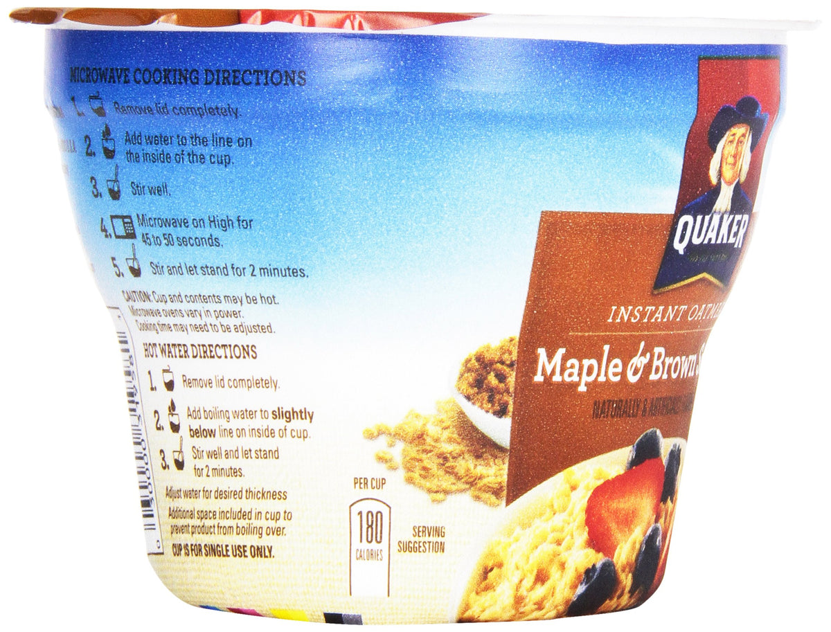 Instant Oatmeal Maple Brown Sugar 1.69 Oz Pack of 5 B90252