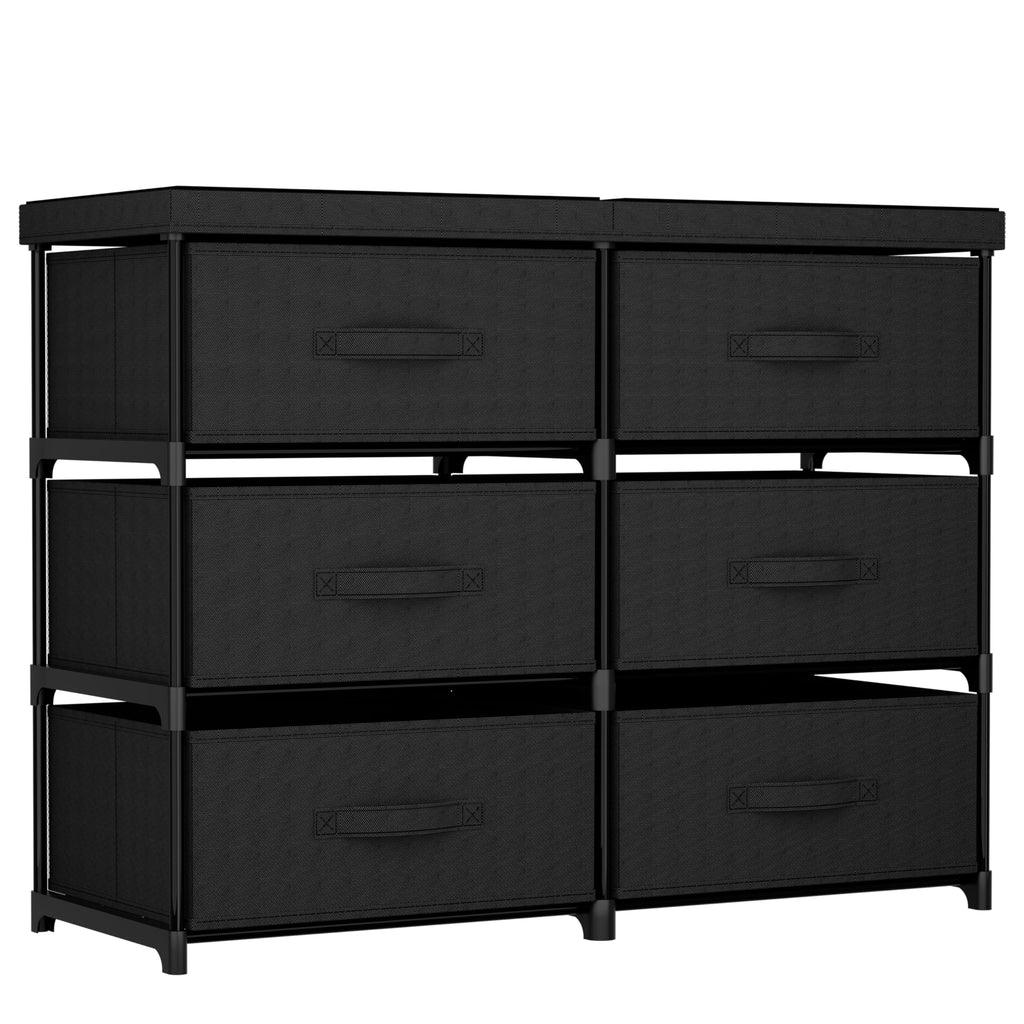 6 Fabric Drawer Dresser B48593