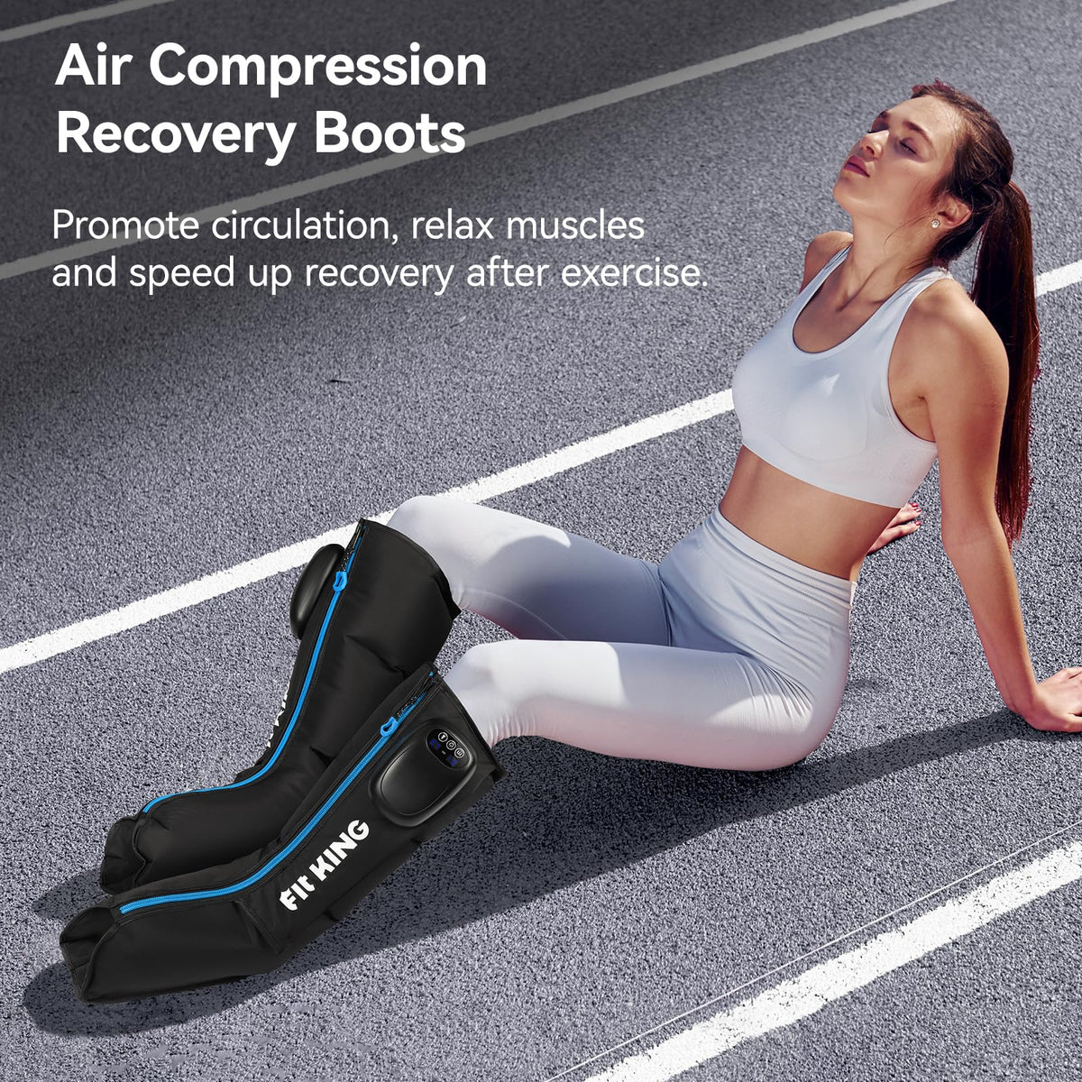 Cordless Foot and Calf Massage Boots X83865