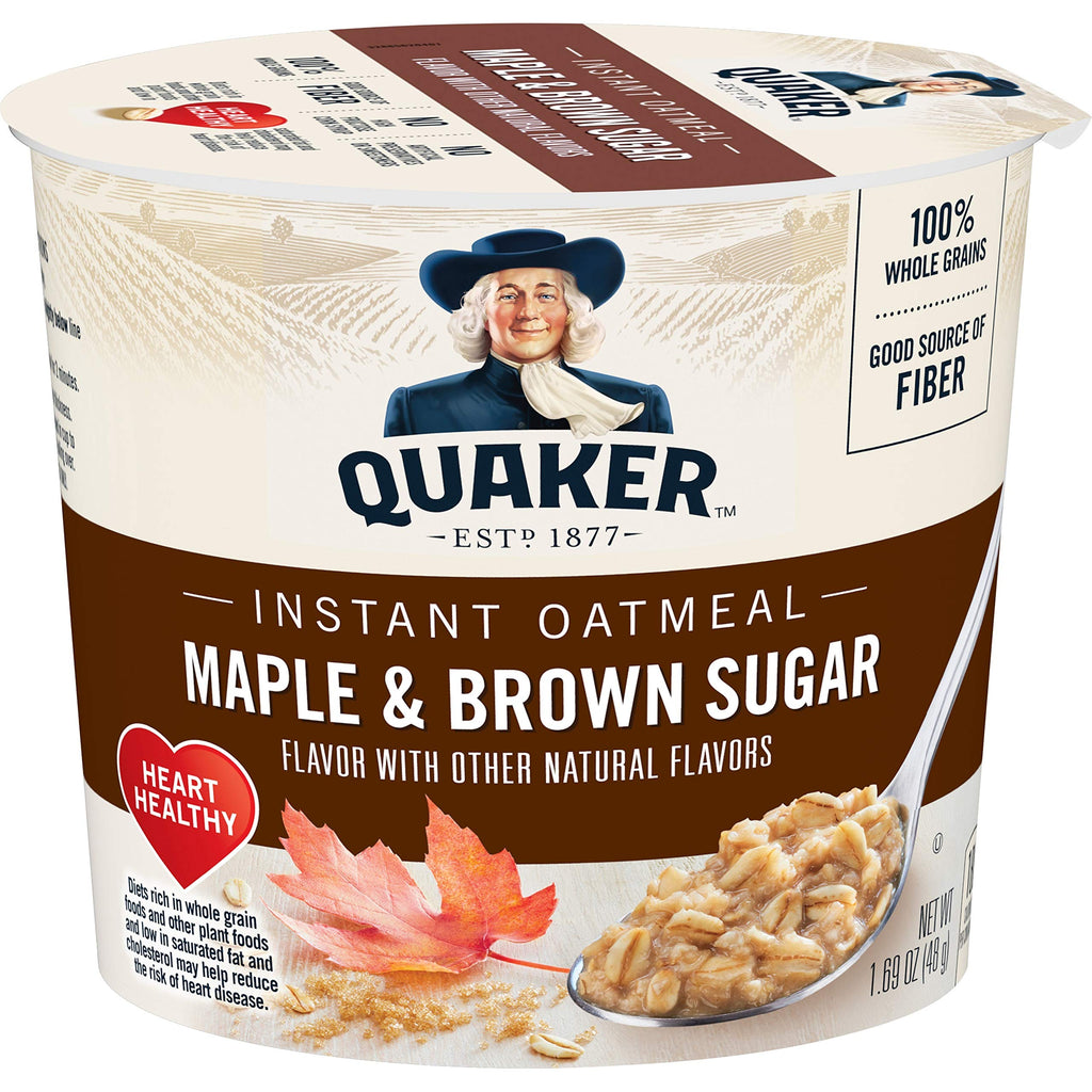 Instant Oatmeal Maple Brown Sugar 1.69 Oz Pack of 5 B90252